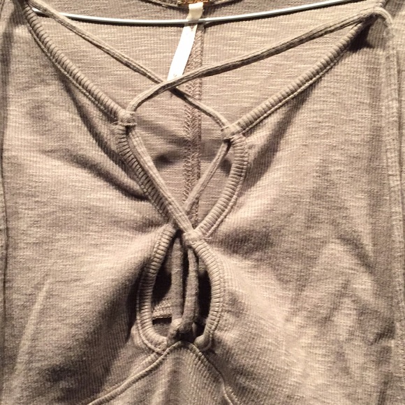 Lace up tank top - Picture 2 of 2